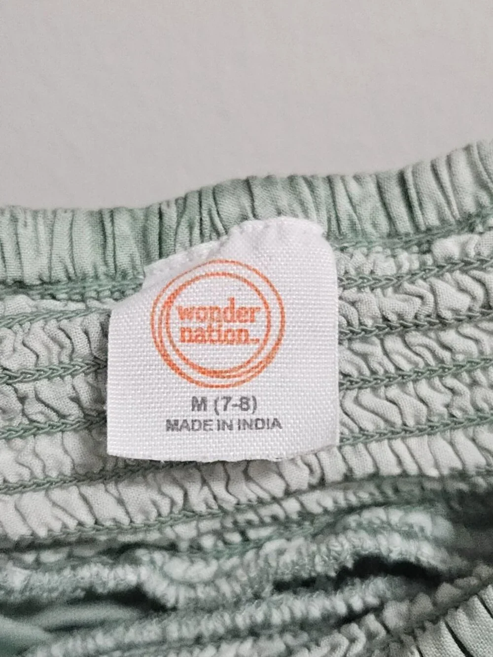Wonder Nation Green Skirt Skort